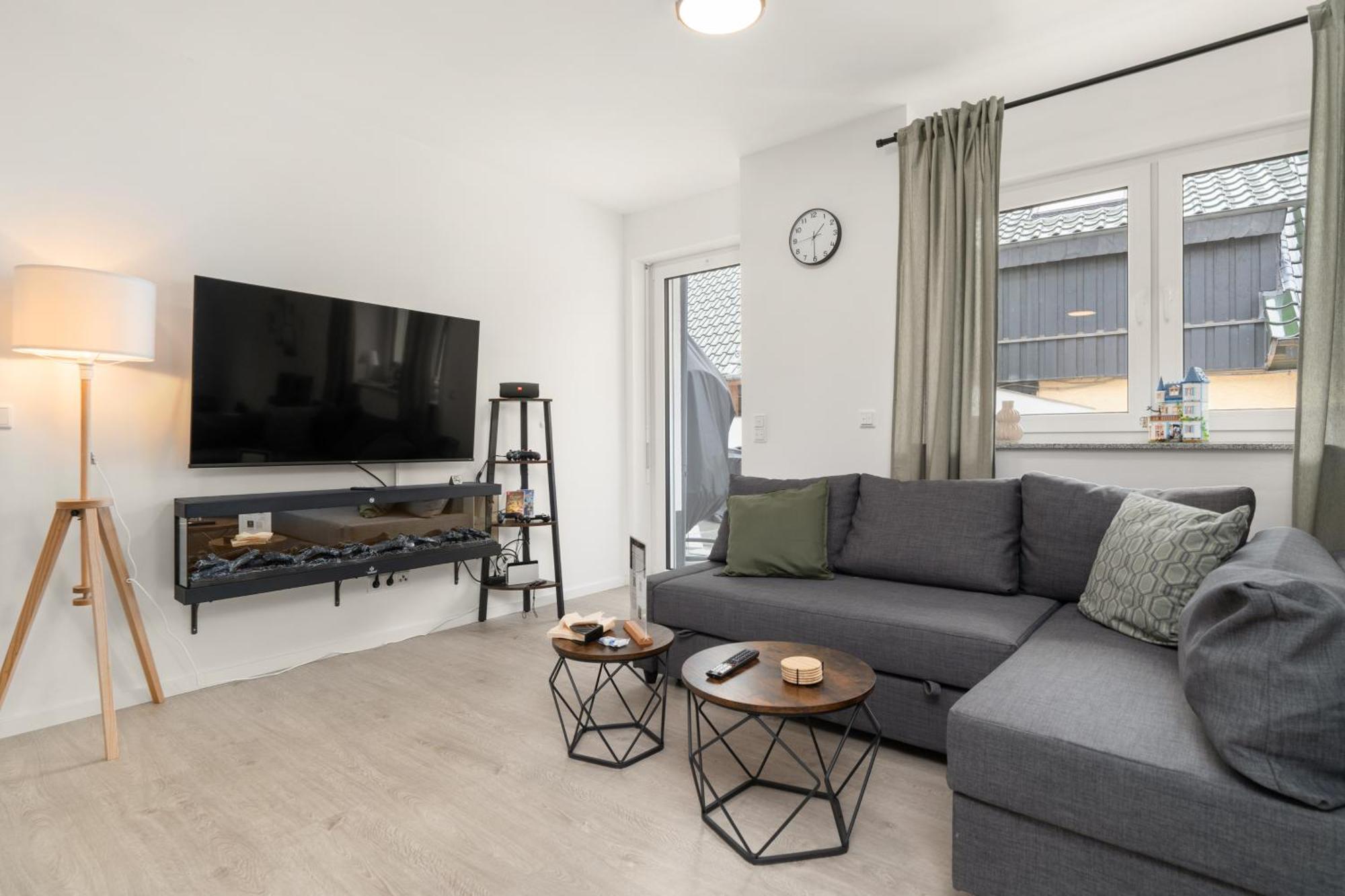 Apartamento Easycastle 6P Terasse Switch Tv Bad Driburg Exterior foto