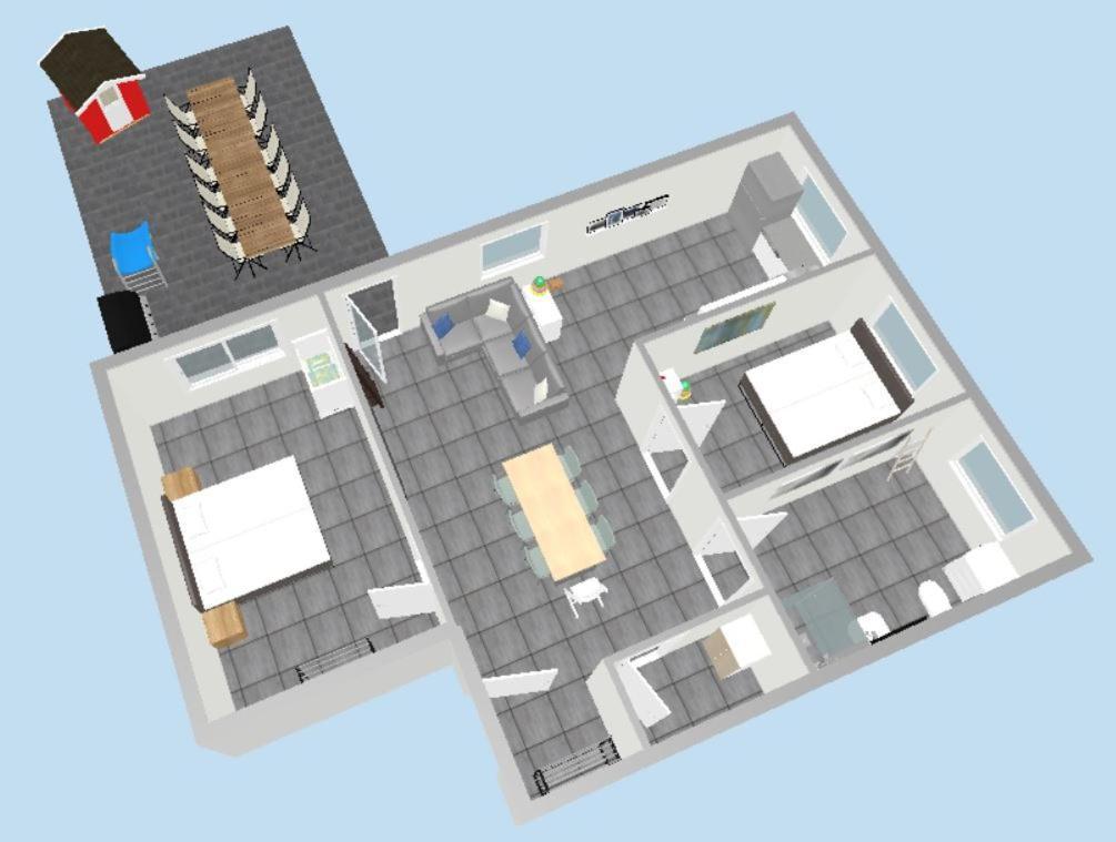 Apartamento Easycastle 6P Terasse Switch Tv Bad Driburg Exterior foto